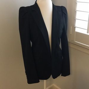 zara puff sleeve jacket